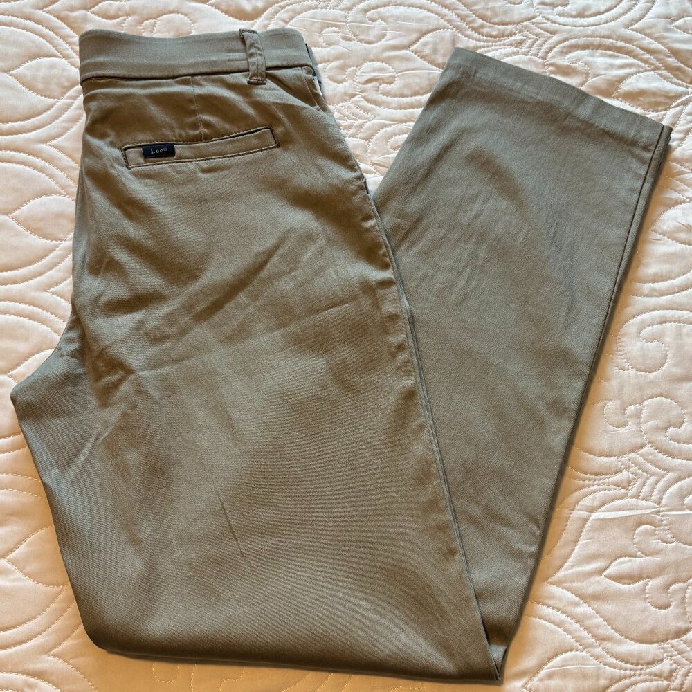 Lee Straight Leg Jeans - Mushroom Color